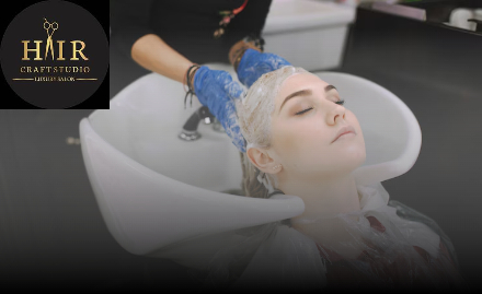 10% OFF on Swedish Body Massage - Hair Craft Studio
